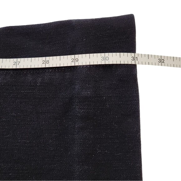 Joe's Jeans Honey Bootcut Denim Tate Wash Black Embellished Pockets Women's 30 - Picture 12 of 13